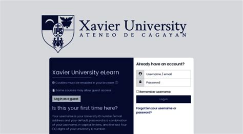 elearn-home.wvsu.edu.ph log in